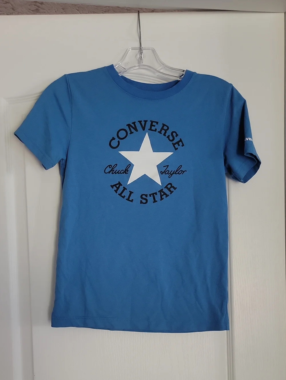 Converse Blue Short Sleeve All Star Tee with White Star